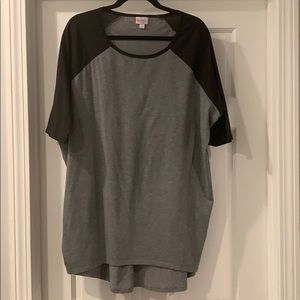 Lularoe XL Irma Gray and Black